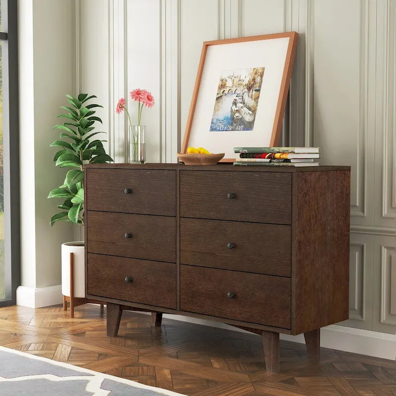 Cassettiera/credenza in legno massello laccato, mobile/buffet per stoviglie, armadietto, consolle, armadietti, con maniglia rotonda retrò