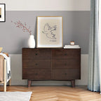 Cassettiera/credenza in legno massello laccato, mobile/buffet per stoviglie, armadietto, consolle, armadietti, con maniglia rotonda retrò