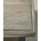Tavolino da caffè Bristenfort marrone/nero - 46 larghezza x 26 profondità x 18 altezza