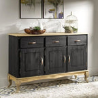 Credenza in legno verde