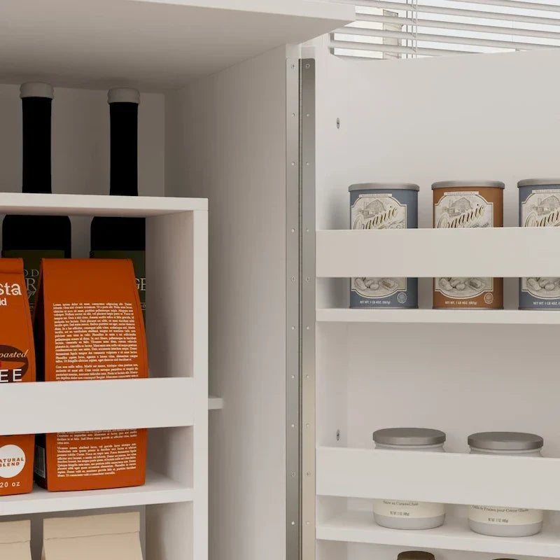 Organizzatore da cucina versatile: mobiletto compatto da 31,5" con archiviazione intelligente