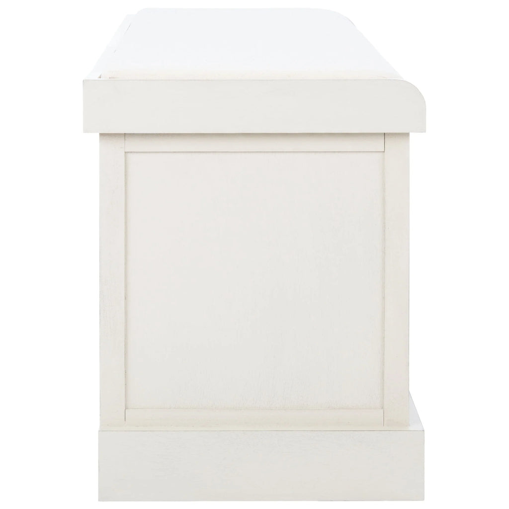 SAFAVIEH Fiorello Panca Contenitore a 3 Cassetti con Cuscino - 47,3 L x 15 P x 19 A - 47Lx15Px19A