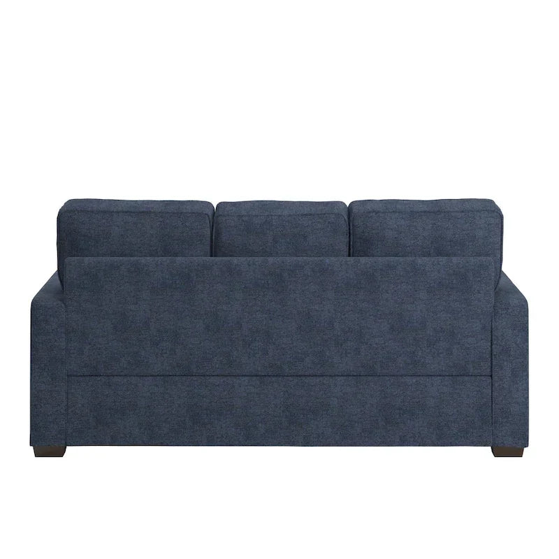 Divano Roros con braccioli quadrati e rivestimento in tessuto di iNSPIRE Q Classic