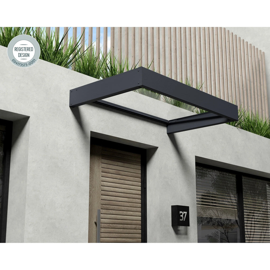 Tendalino per porte e finestre Sophia 91 cm, grigio trasparente