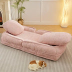 Lazy Sofa Couch,5 Adjustable Position,Sit,Sleep,Fold,Suit to Put in Bedroom, Living Room