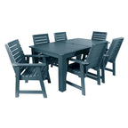HIGHWOOD PROFESSIONAL Set da pranzo da esterno 7 pezzi 42x72