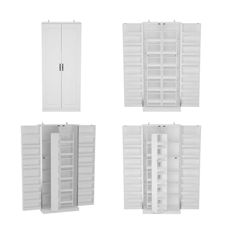 Organizzatore da cucina versatile: mobiletto compatto da 31,5" con archiviazione intelligente