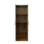 High Wardrobe/Armoires with 3 Shelves