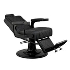 Heavy Duty Barber Chair Reclining Barbershop Styling Chair, Black