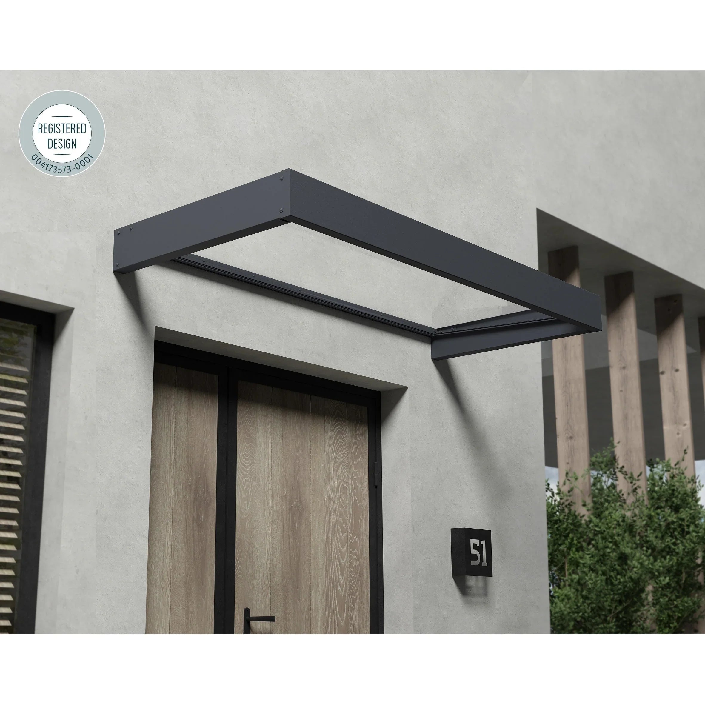 Tendalino per porte e finestre Sophia 91 cm, grigio trasparente