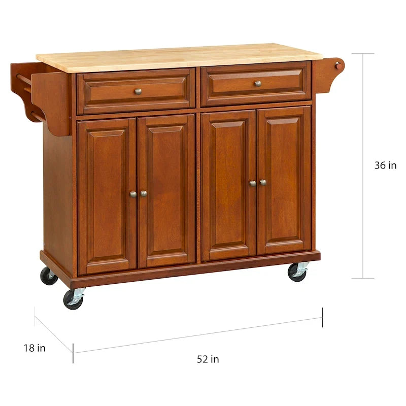 Carrello da cucina con rotelle Simple Living Georgia