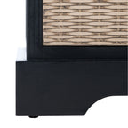 SAFAVIEH Fiorello Panca Contenitore a 3 Cassetti con Cuscino - 47,3 L x 15 P x 19 A - 47Lx15Px19A