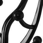 Appendiabiti da terra "ramo d'albero" in legno di gomma con 8 ganci - 24,5L x 70,87H