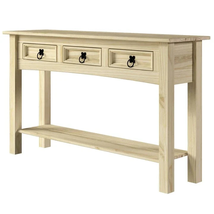 Consolle in Legno con 3 Cassetti Corona | Furniture Dash - N/A
