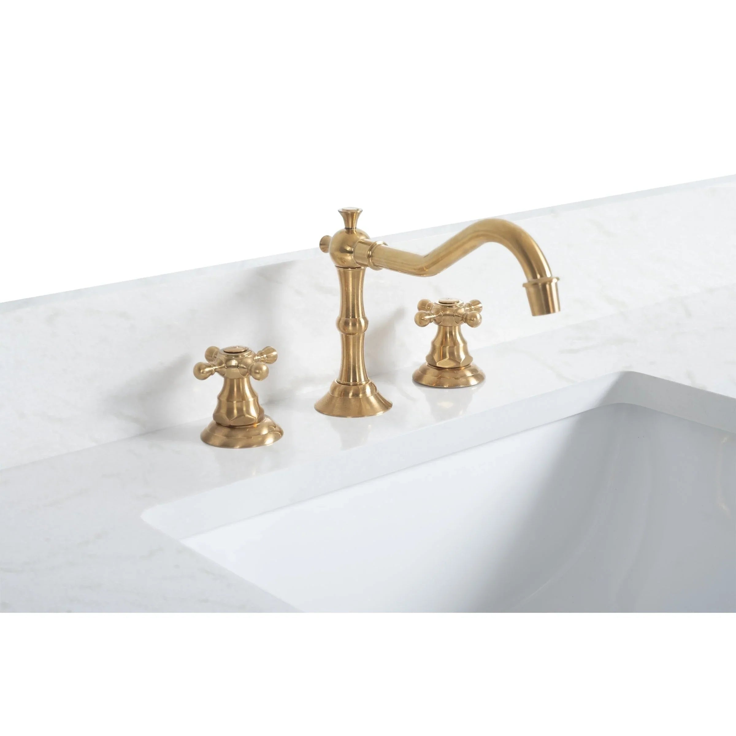 Mobile da Bagno Vanity Art con Lavabo in Ceramica e Top in Marmo Ricomposto