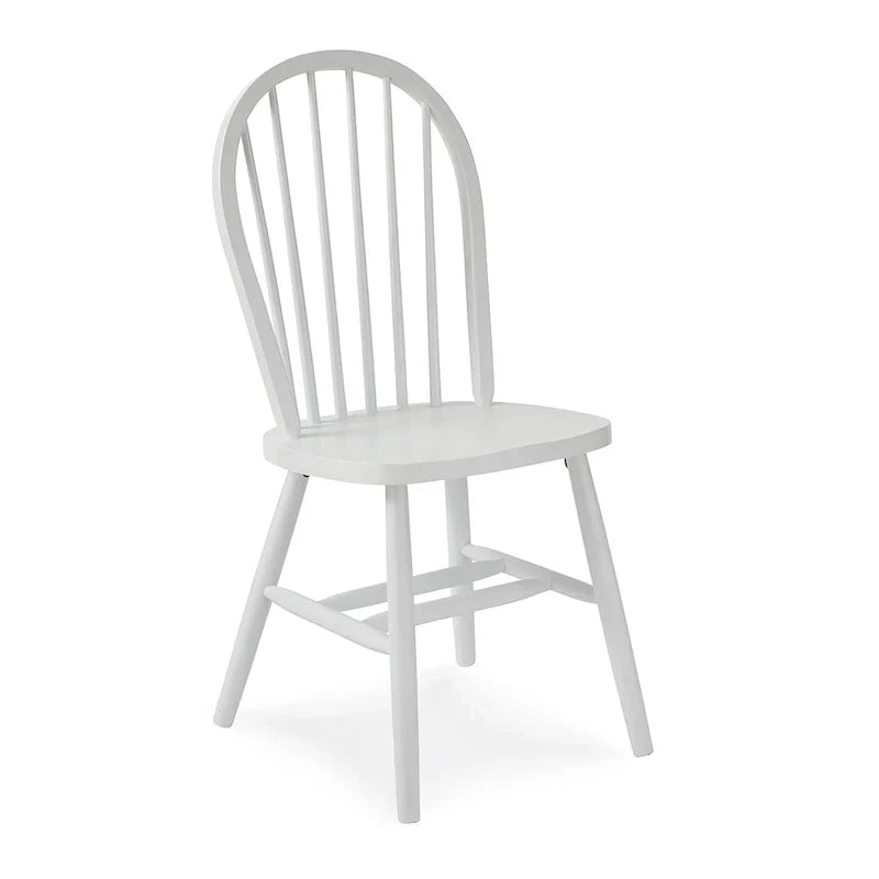 International Concepts Solid Wood Windsor Spindle Back Dining Chair