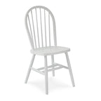 International Concepts Solid Wood Windsor Spindle Back Dining Chair