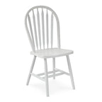 Sedia da pranzo in legno massello Windsor Arrowback
