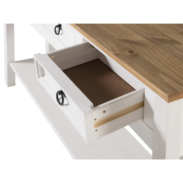 Consolle in Legno con 3 Cassetti Corona | Furniture Dash - N/A