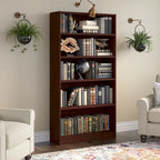 Libreria a 5 ripiani alta universale di Bush Furniture