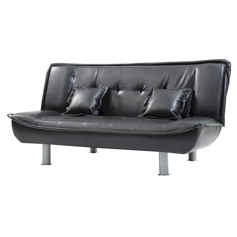 Lionel Faux Leather Sofa Bed