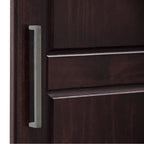 Palace Imports Armadio a 3 ante Cosmo 100% legno massello con ante in legno massello o a specchio