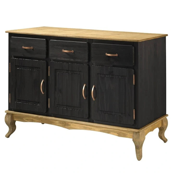 Credenza in legno verde