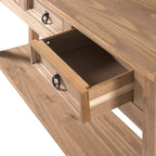 Consolle in Legno con 3 Cassetti Corona | Furniture Dash - N/A