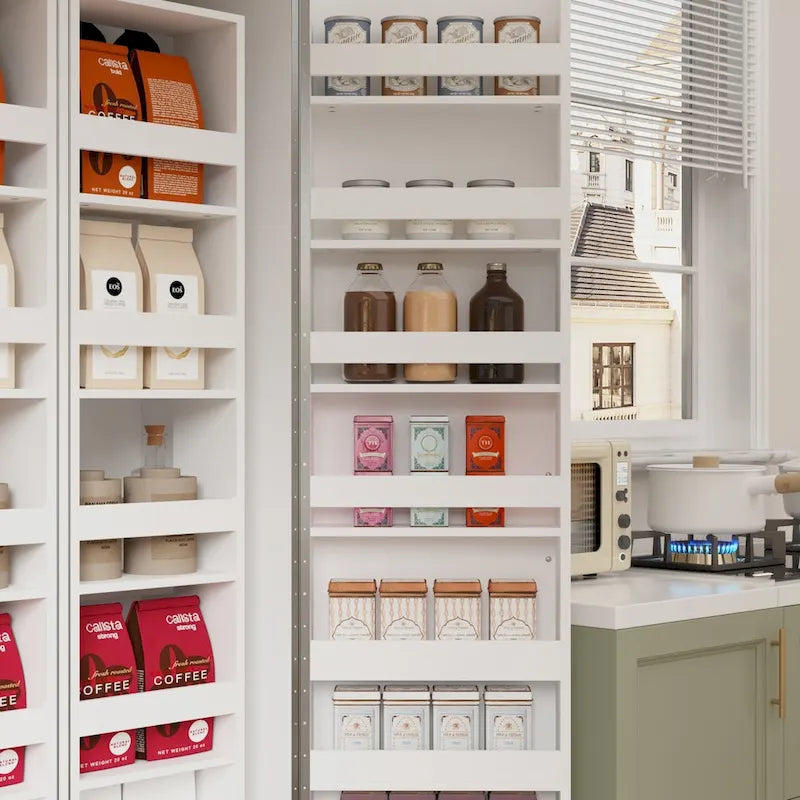 Organizzatore da cucina versatile: mobiletto compatto da 31,5" con archiviazione intelligente