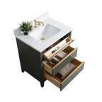 Mobile da Bagno Vanity Art con Lavabo in Ceramica e Top in Marmo Ricomposto