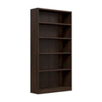 Libreria a 5 ripiani alta universale di Bush Furniture