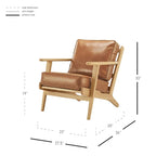 Poltrona imbottita di design