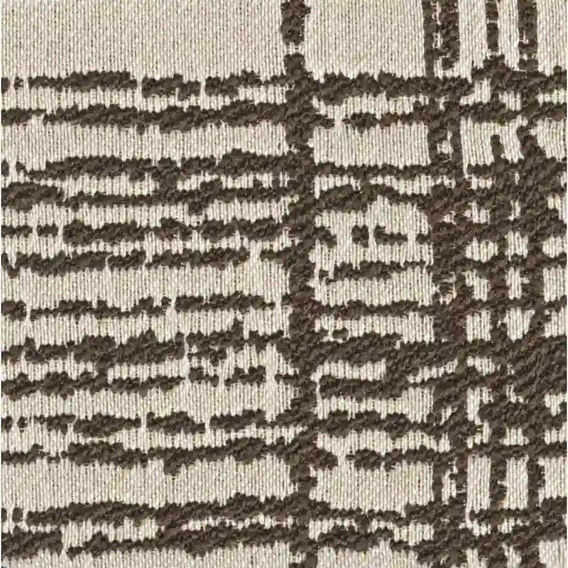Divanetto tradizionale marrone grano con borchie decorative