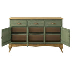 Credenza in legno verde