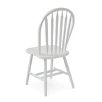 Sedia da pranzo in legno massello Windsor Arrowback
