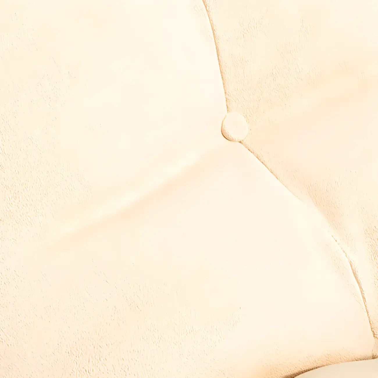 Sedia a dondolo scandinava imbottita con pouf opzionale