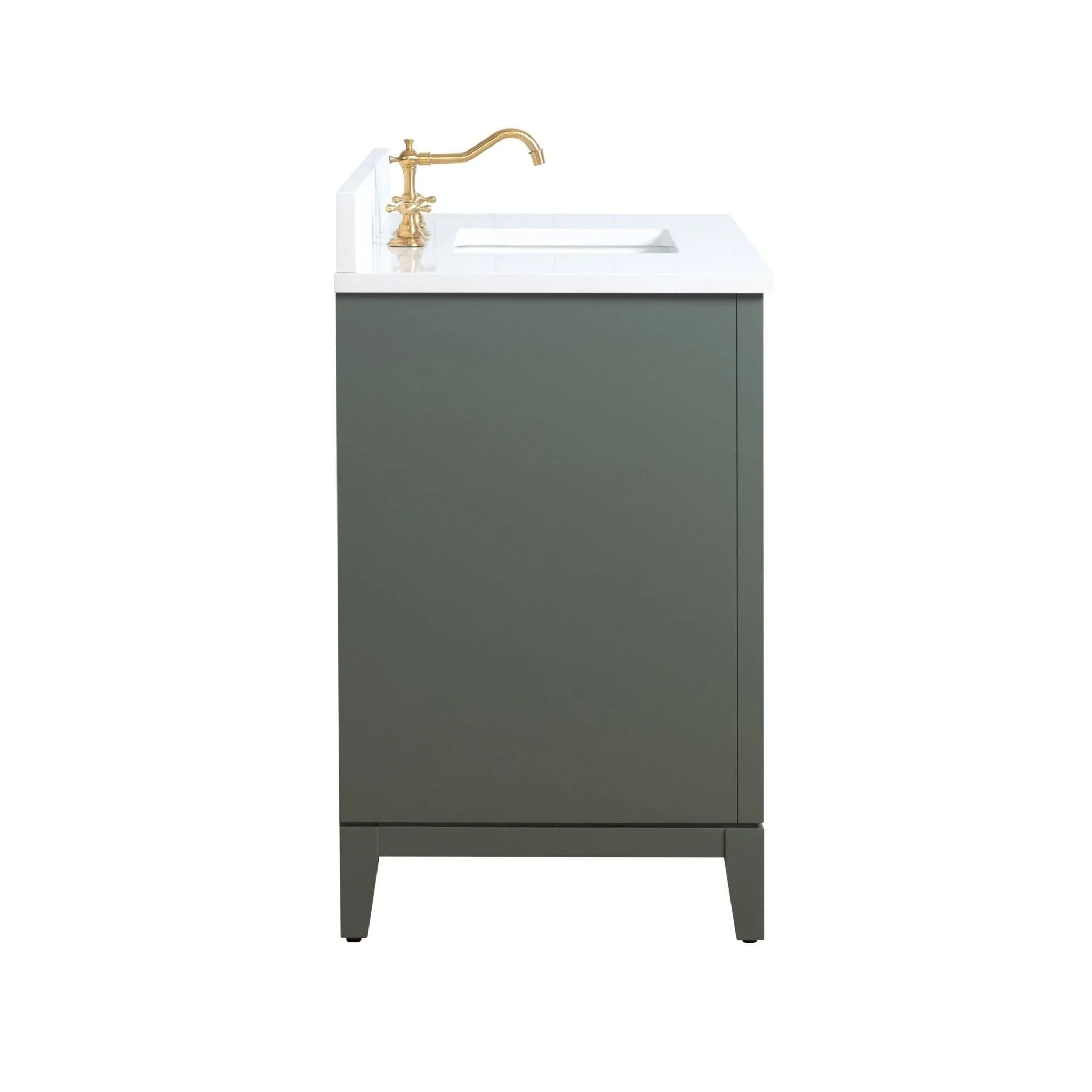 Mobile da Bagno Vanity Art con Lavabo in Ceramica e Top in Marmo Ricomposto