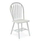 Sedia da pranzo in legno massello Windsor Arrowback
