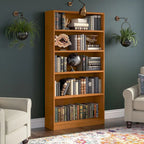 Libreria a 5 ripiani alta universale di Bush Furniture