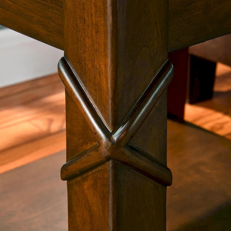 Tavolino da salotto in legno massello