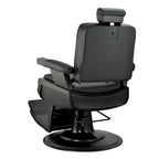 JAXSON Heavy Duty Barber Chair Reclining Hydraulic Barbershop Chair, Black Frame